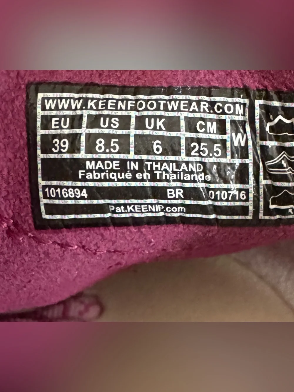 Keen Women's Two-Tone Pink Braided Slingback Sandals - Picture 4 of 4